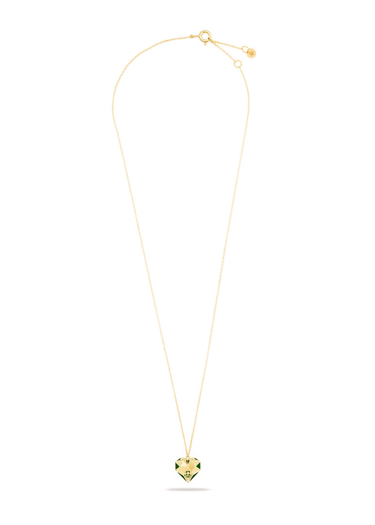 Golden necklace Slopes “Heart of Queens”