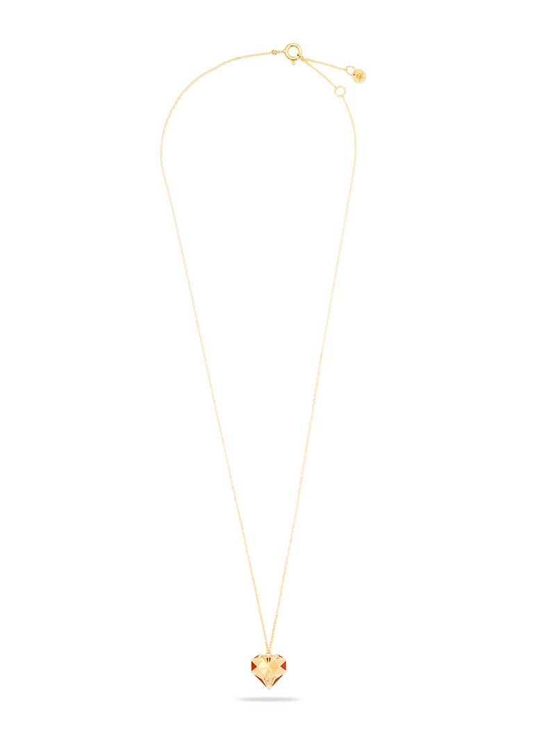 Golden necklace Slopes “Heart of Queens”