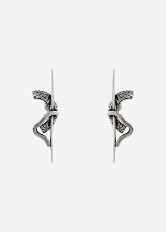 Серьги KRISHE Серьги из серебра SPINE