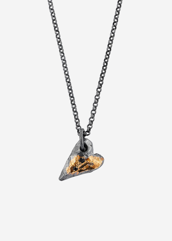 Колье с подвесами Kintsugi Jewelry Подвеска из серебра Hope с бриллиантом