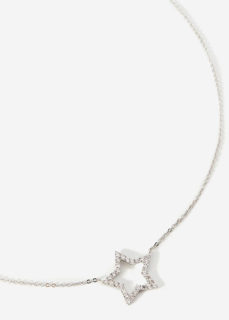 silver star pendant