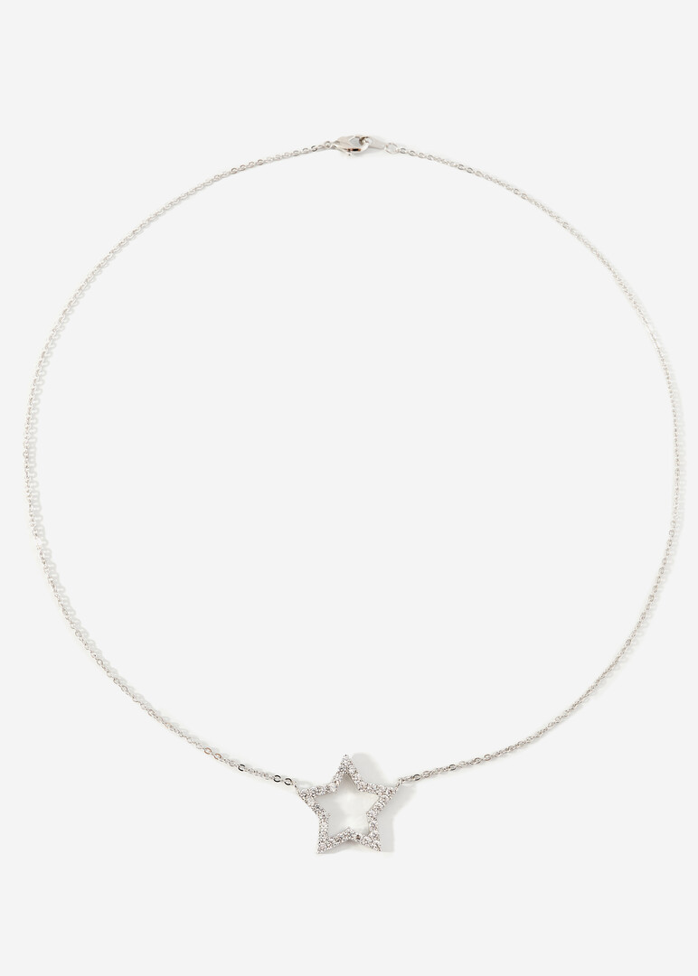 silver star pendant