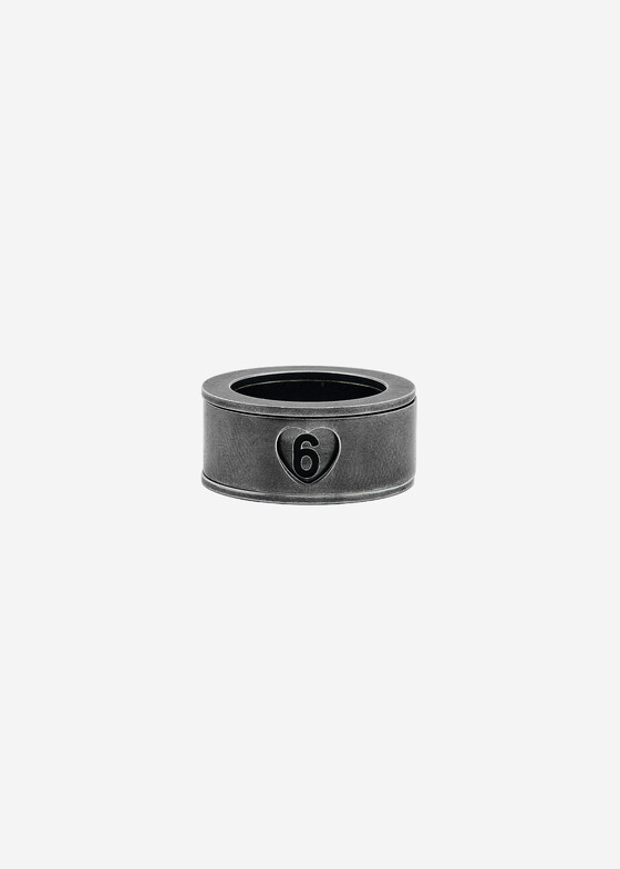 Широкие кольца MM6 Maison Margiela Кольцо ММ6