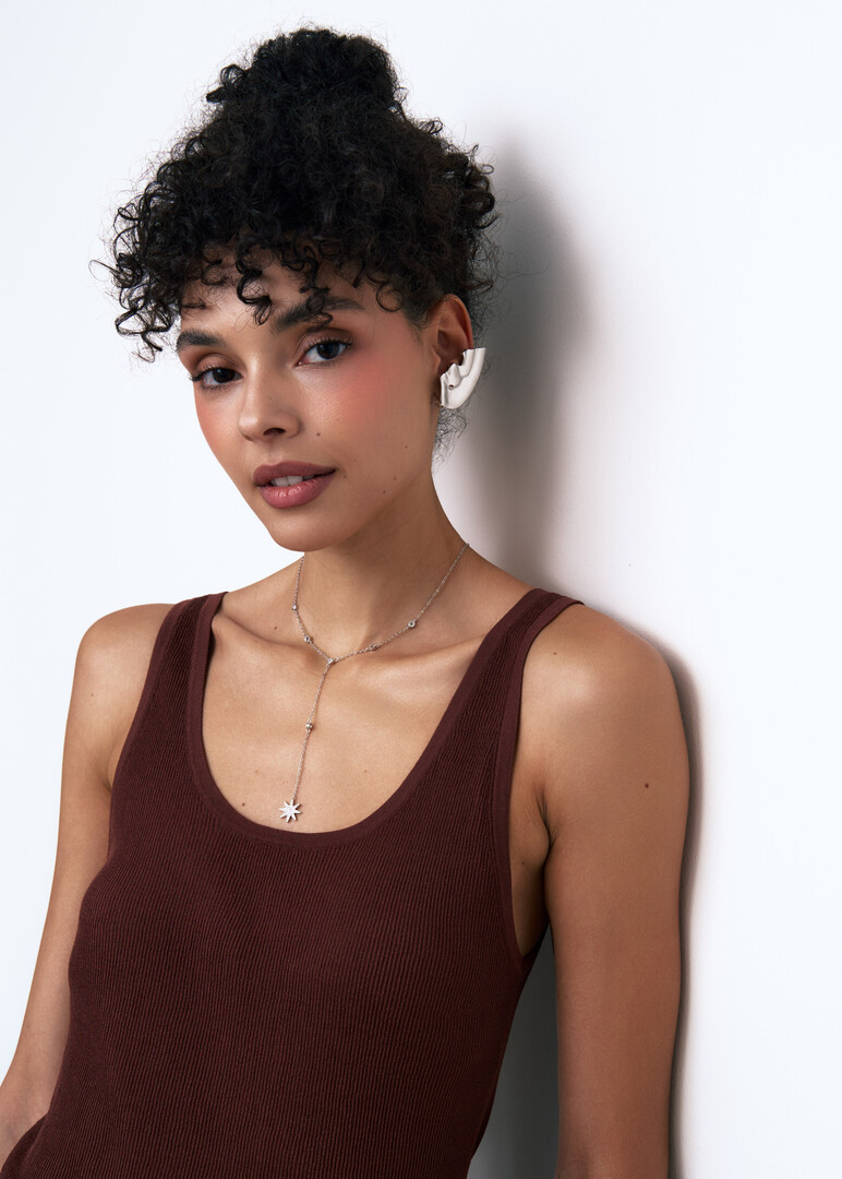 Necklace with Star Silver