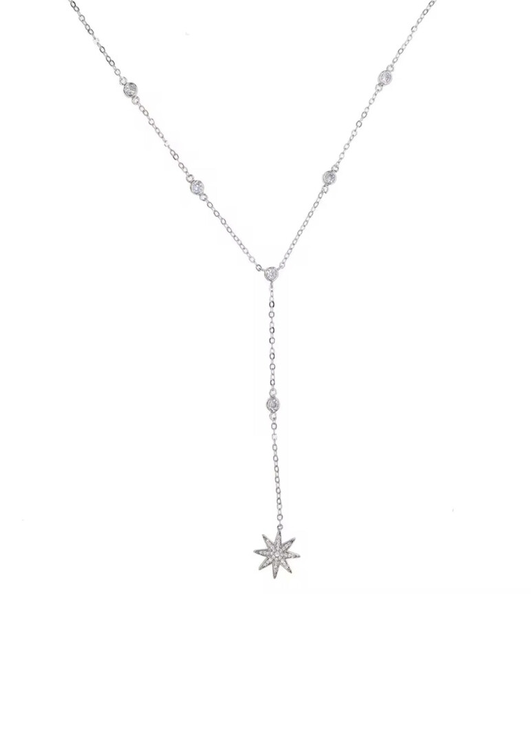 Necklace with Star Silver