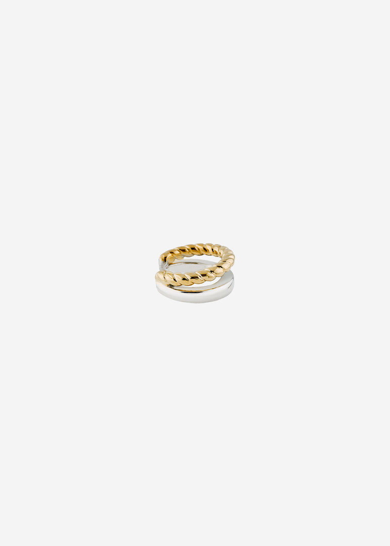 bicolor cuff