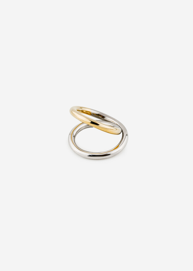 bicolor double ring