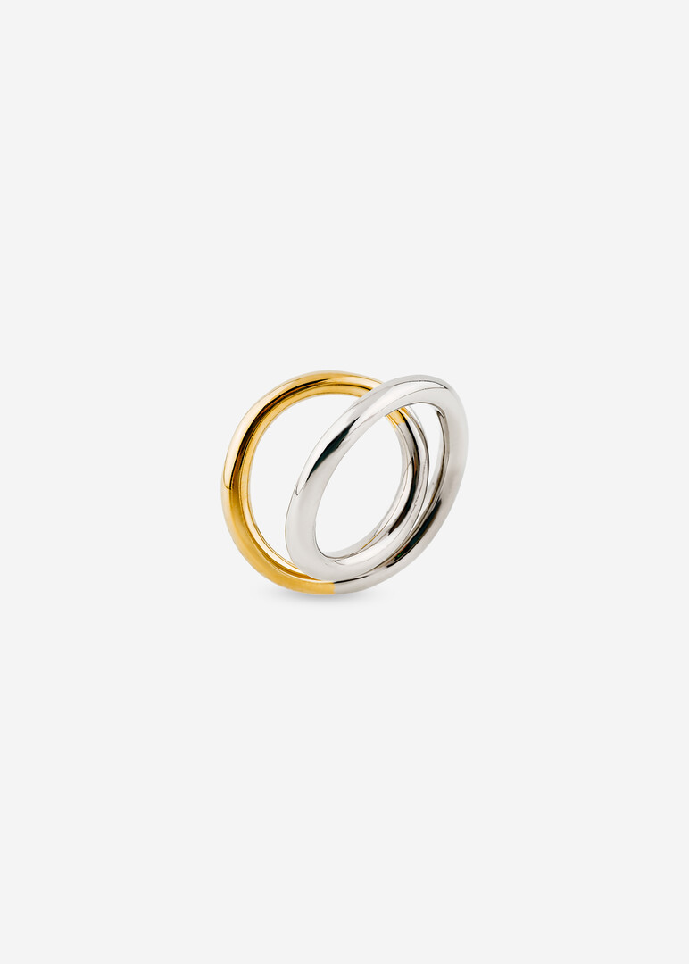 bicolor double ring