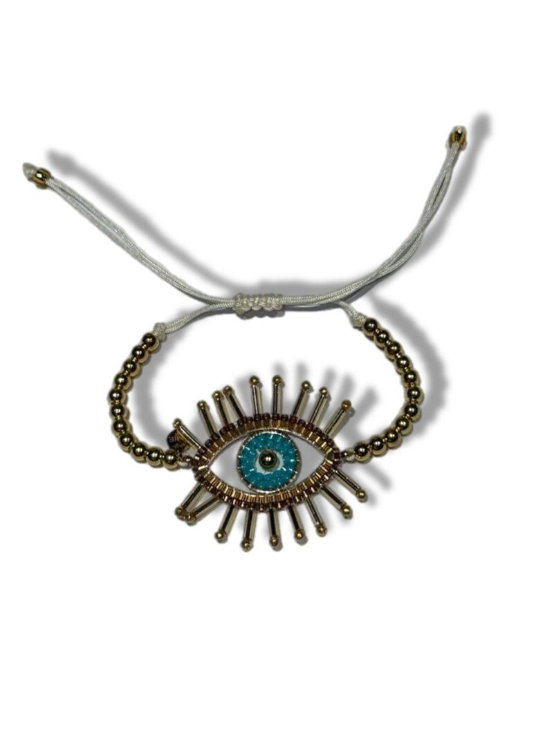 Beaded Bracelet with Eye