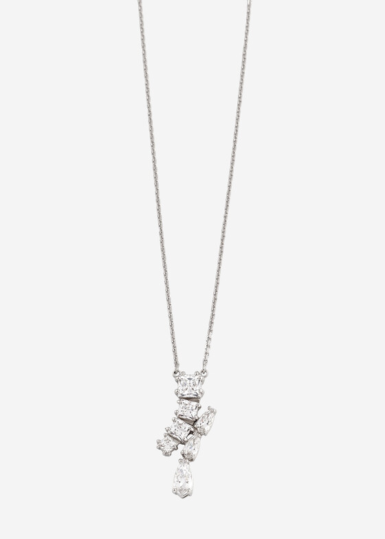 Кулоны и подвески Swarovski Колье с подвеской Matrix с кристаллами