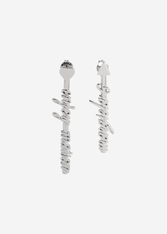 Асимметричные серьги MM6 Maison Margiela Асимметричные серьги ENJOY MM6
