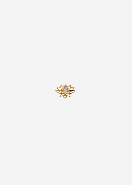 Пирсинг AURIS Топ для пирсинга Lotus из золота