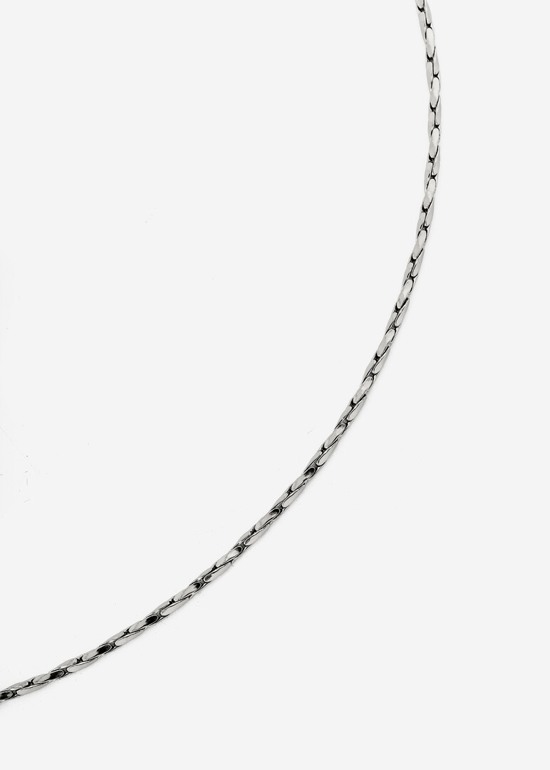 silver-tone choker RIPTIDE