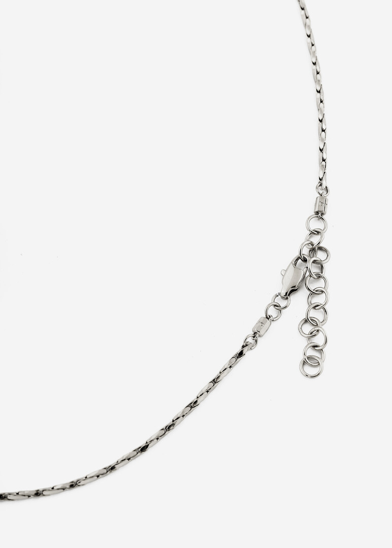 silver-tone choker RIPTIDE