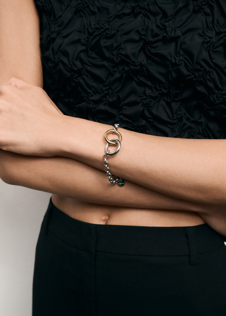 bicolor bracelet AURA