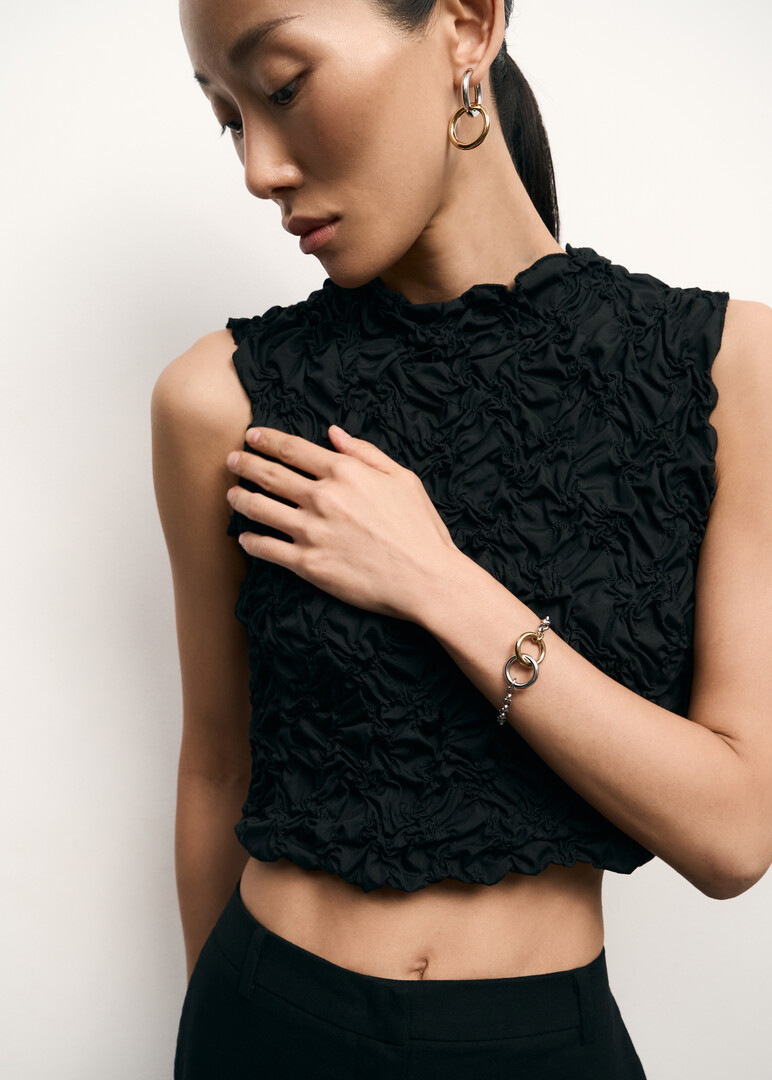 bicolor bracelet AURA
