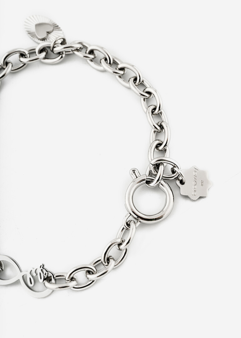 silver-tone bracelet CHAKRA