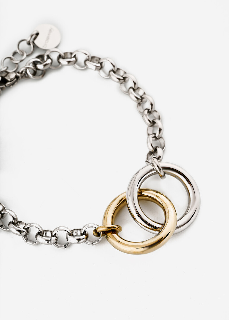 bicolor bracelet AURA