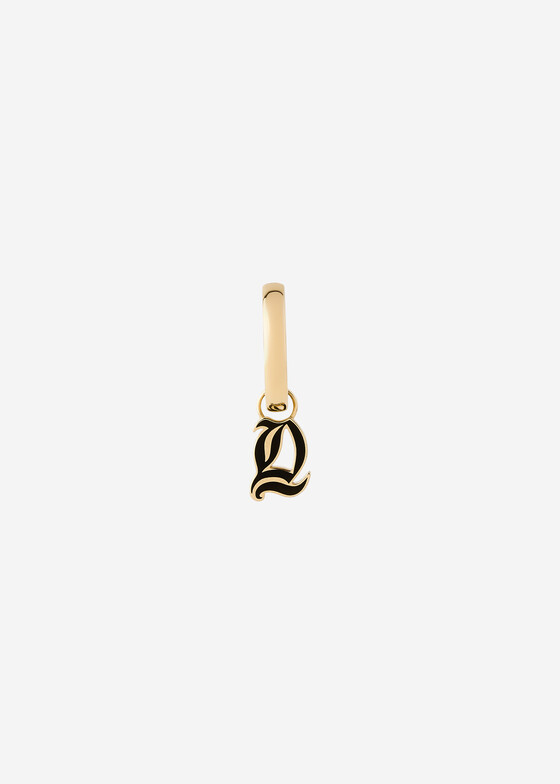 Моносерьги COBRA JEWELRY Моносерьга из золота с буквой «d»
