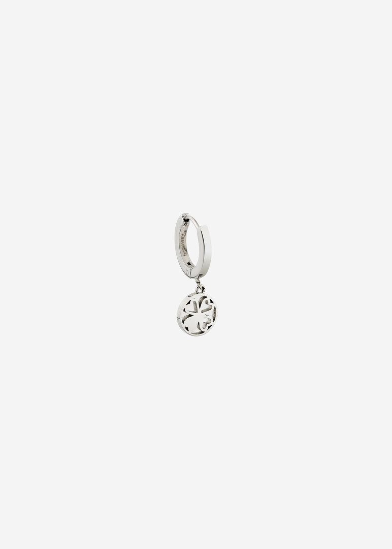silver-tone crystal mono earring CHAKRA