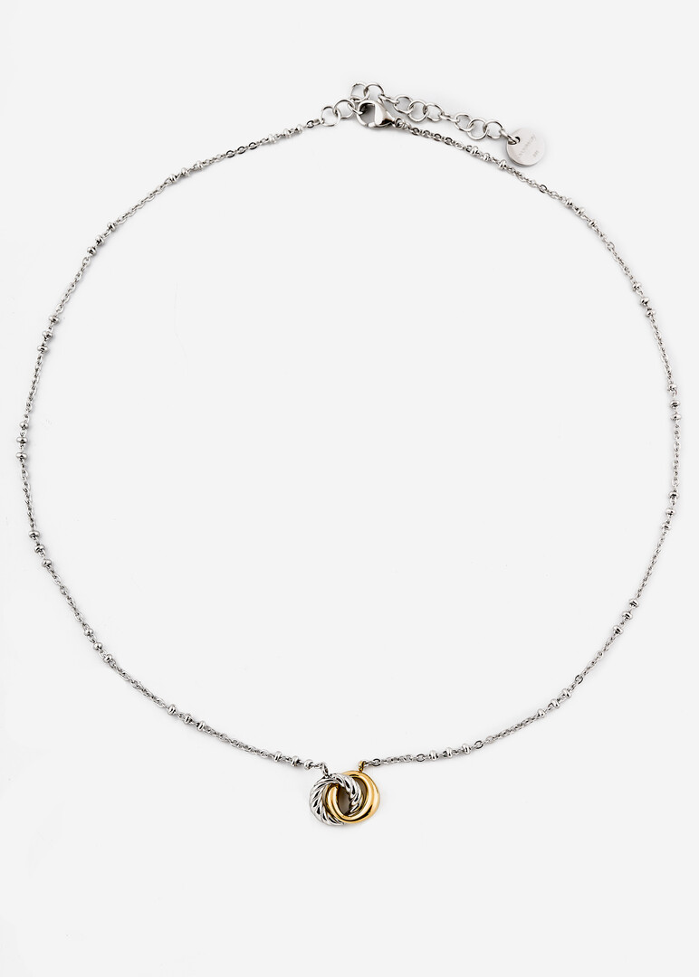 bicolor necklace AMY