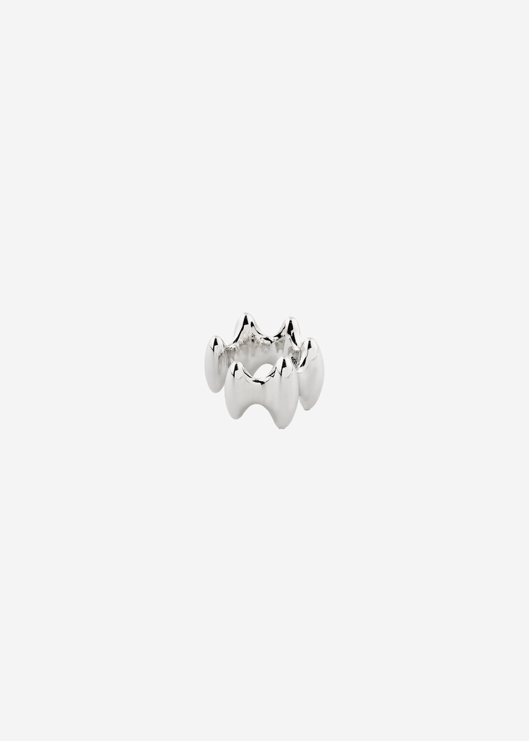 silver cuff TABU