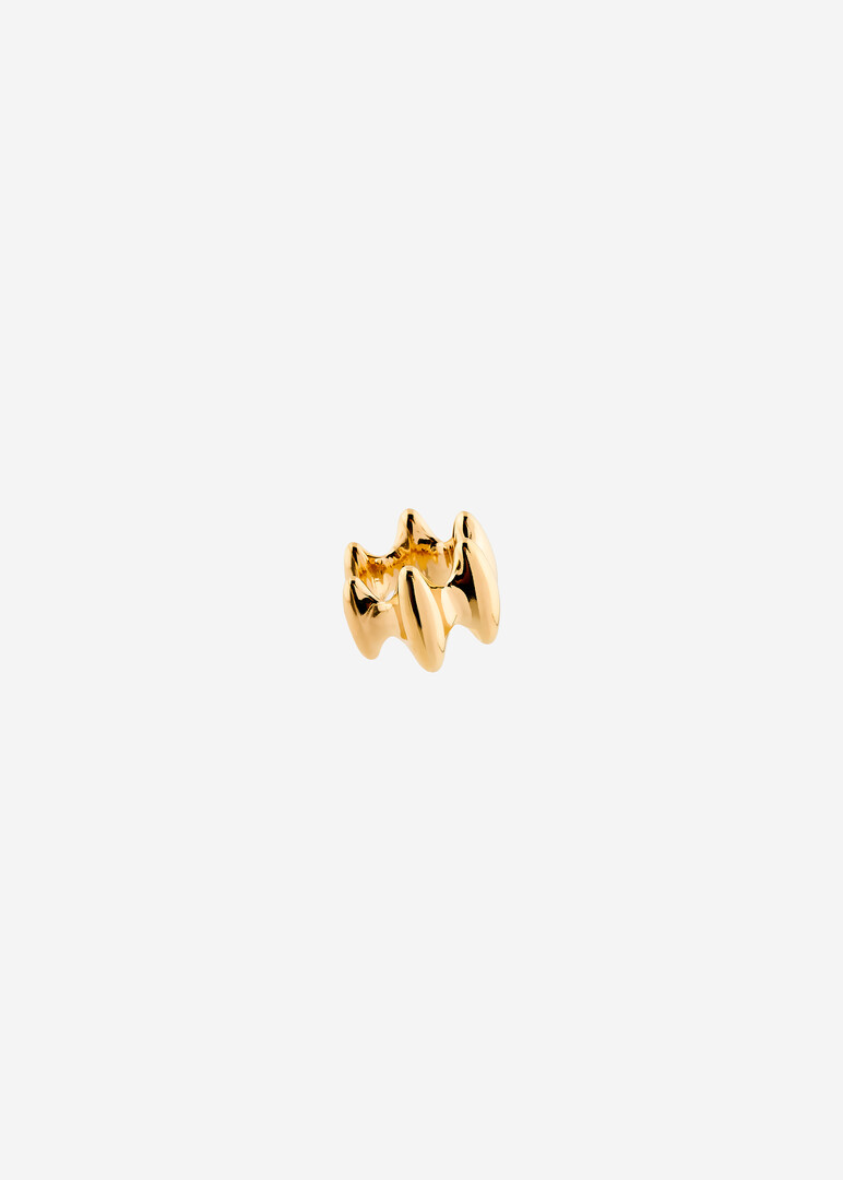 gold-plated silver cuff TABU