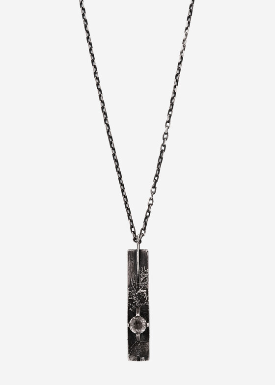 Кулоны и подвески CULT VII Колье из серебра с подвеской TERRA BRUTE MINI PENDANT