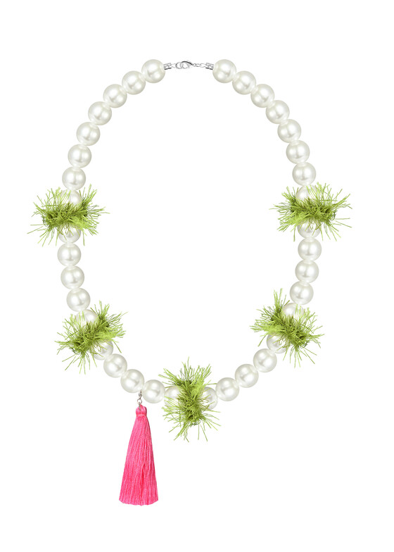 Колье с подвесами Leo Lee Колье со съемной кисточкой Pink Tassel