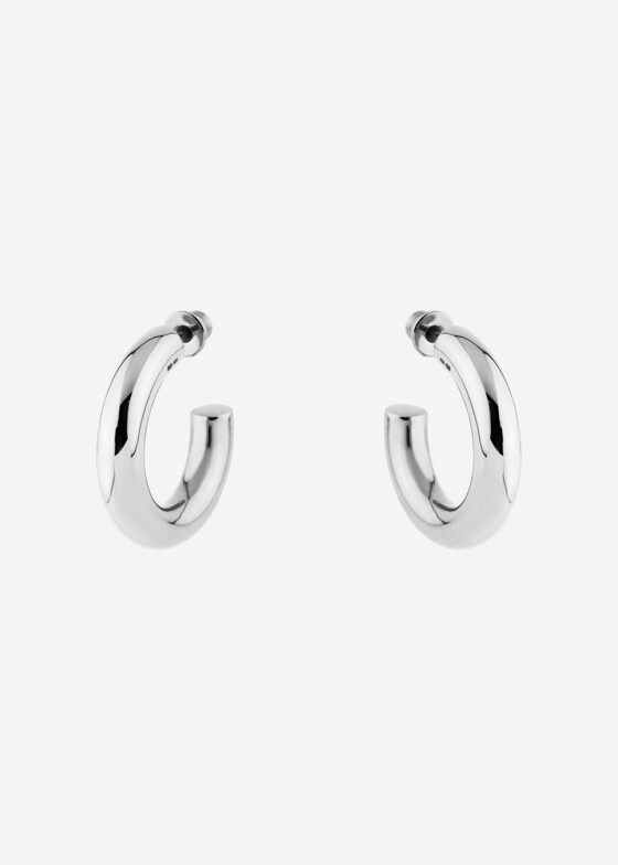 Серьги-кольца LUTA Jewelry Малые серьги-кольца из серебра