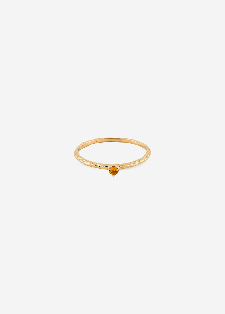 Кольцо из золота с желтым сапфиром Sapphire Ring