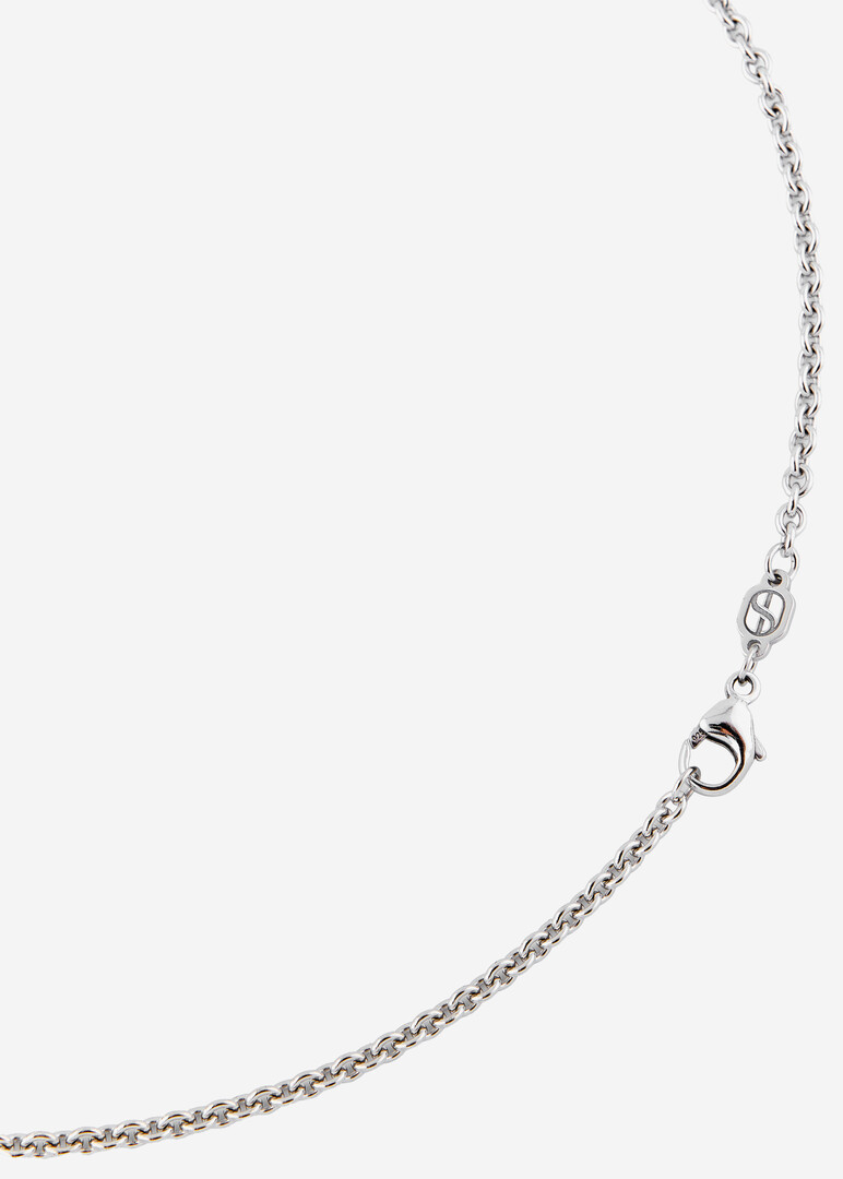 silver necklace