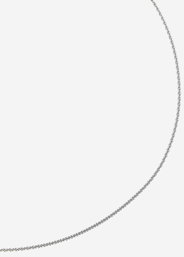 silver necklace
