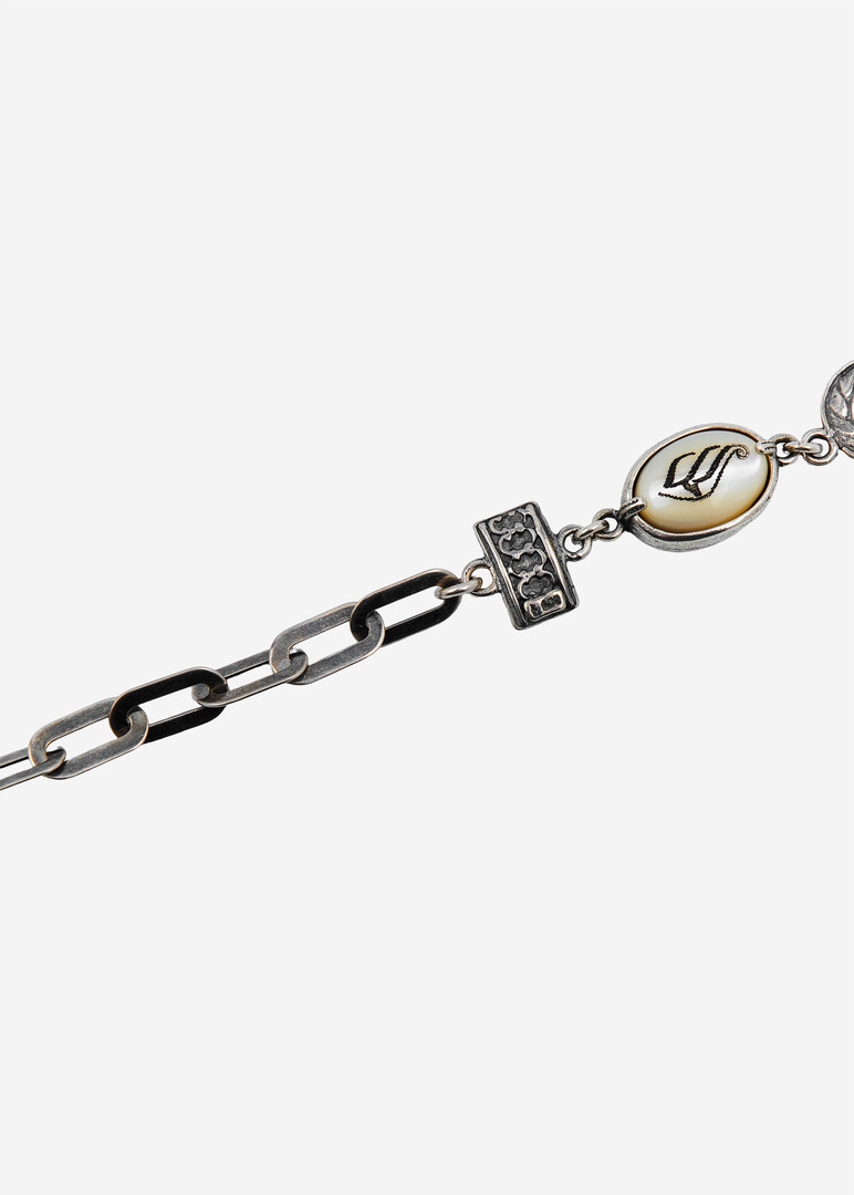 engraved mother-of-pearl bracelet «HOPE»