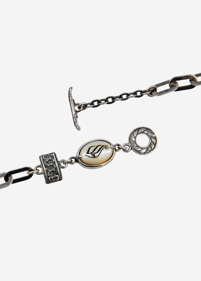 engraved mother-of-pearl bracelet «HOPE»