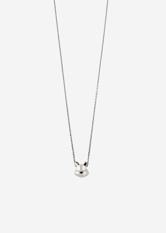 Кулоны и подвески УРА jewelry Подвеска из серебра с эмалью коллекция «Животные» — медвежонок