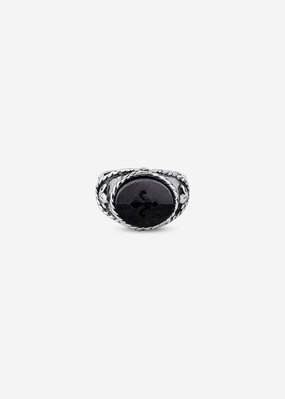 Кольца с крупной вставкой Gem Kingdom Кольцо из серебра с деревом и перламутром