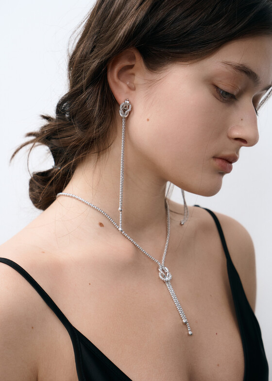 Длинные серьги Pianegonda Длинные серьги из серебра