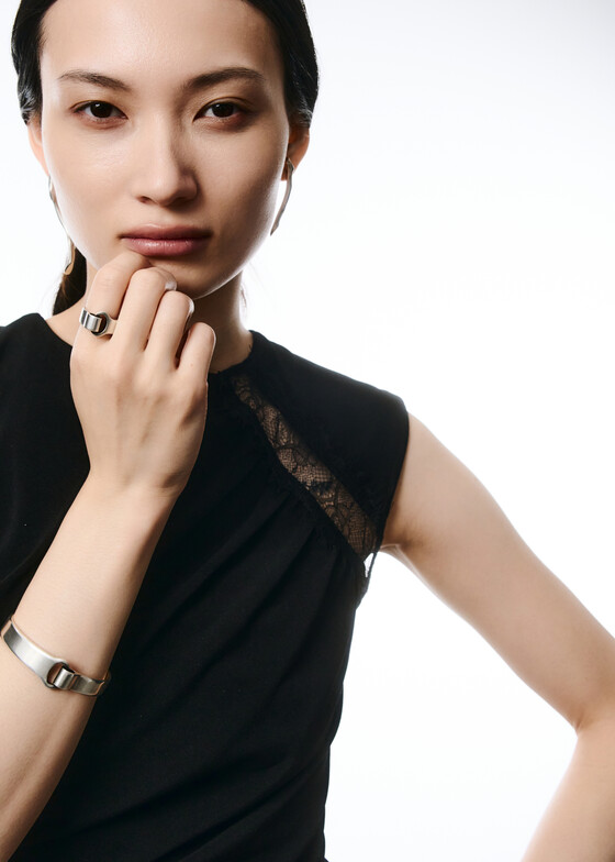 Широкие кольца Ann Demeulemeester Кольцо UNE LINK
