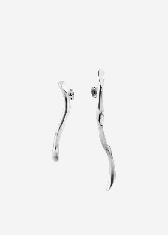 Серьги Ann Demeulemeester Асимметричные серьги USVA FUTURISTIC FINE THORN