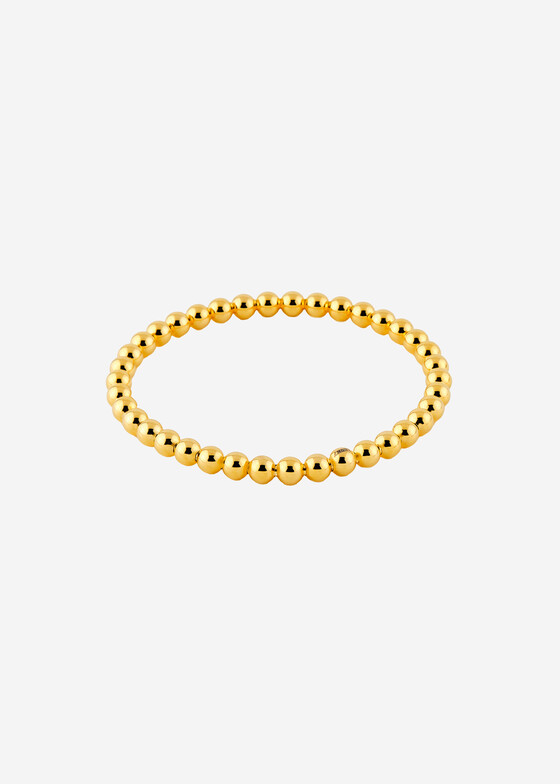 Жесткие браслеты Dzhanelli Jewellery Позолоченный браслет «SPHERE» из серебра