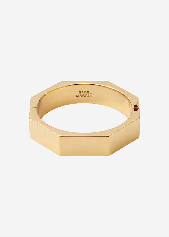 Жесткие браслеты Isabel Marant LARGE gold BRACELET