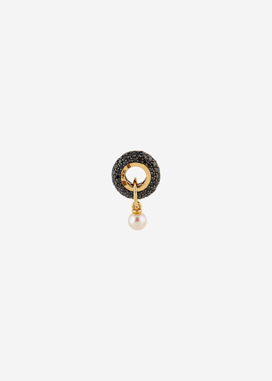 Именные подвески COBRA JEWELRY Подвеска из золота с облагороженными бриллиантами и культивированным жемчугом
