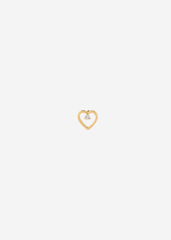 Пирсинг AURIS Топ для пирсинга из золота Amour Gemmed