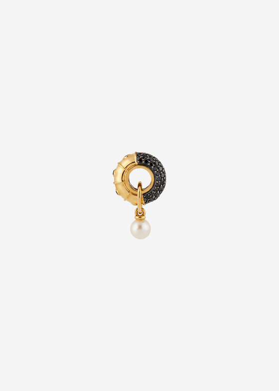Именные подвески COBRA JEWELRY Подвеска из золота с облагороженными бриллиантами и культивированным жемчугом