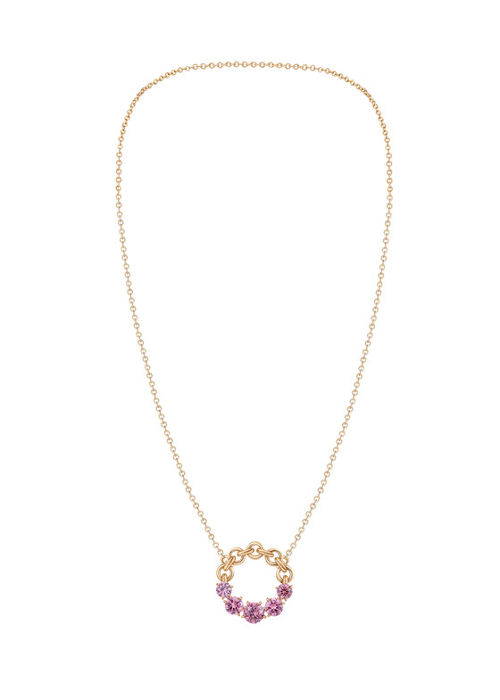Кулоны и подвески Fiore di Firenze Позолоченная Подвеска из латуни с фианитами CATENE NOVA