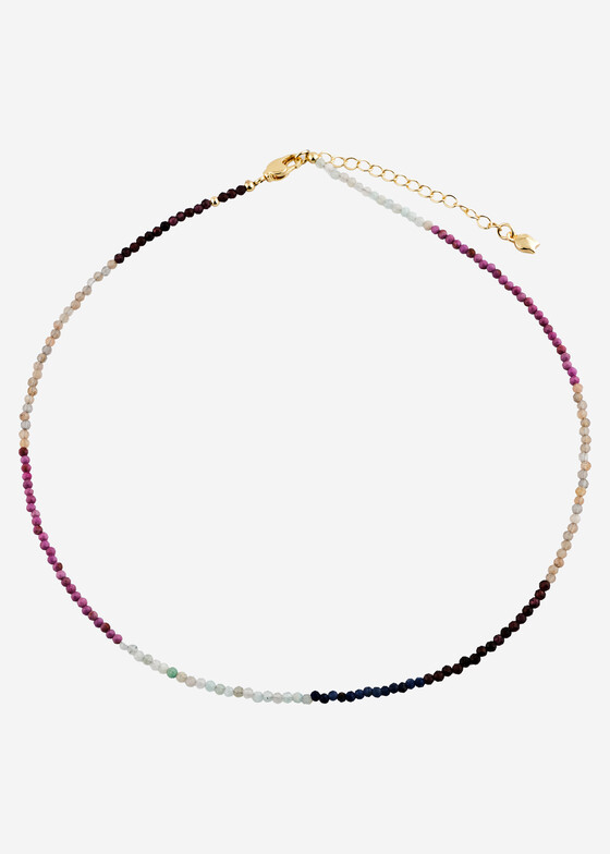 Колье из бусин Wisteria Gems Чокер из натуральных камней