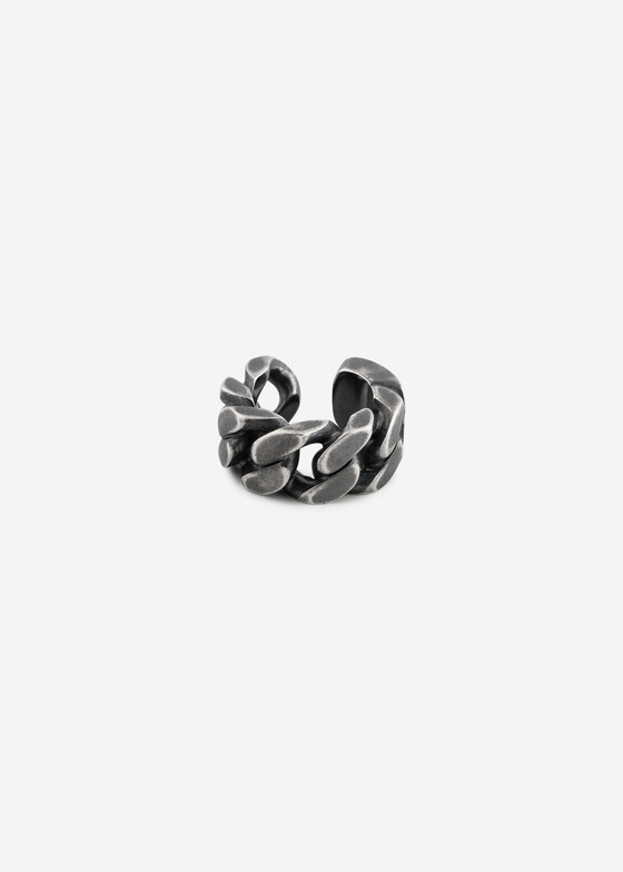 Каффы MM6 Maison Margiela Серебристый кафф цепь