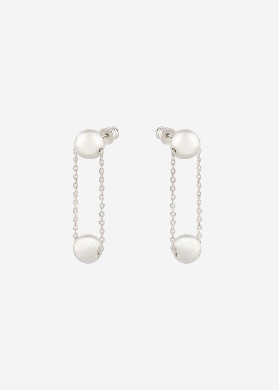 Серьги средней длины LUTA Jewelry Серьги из серебра с подвесками