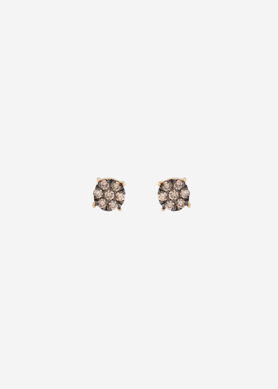 Пусеты Herald Percy Diamonds Пусеты из белого золота с бриллиантами